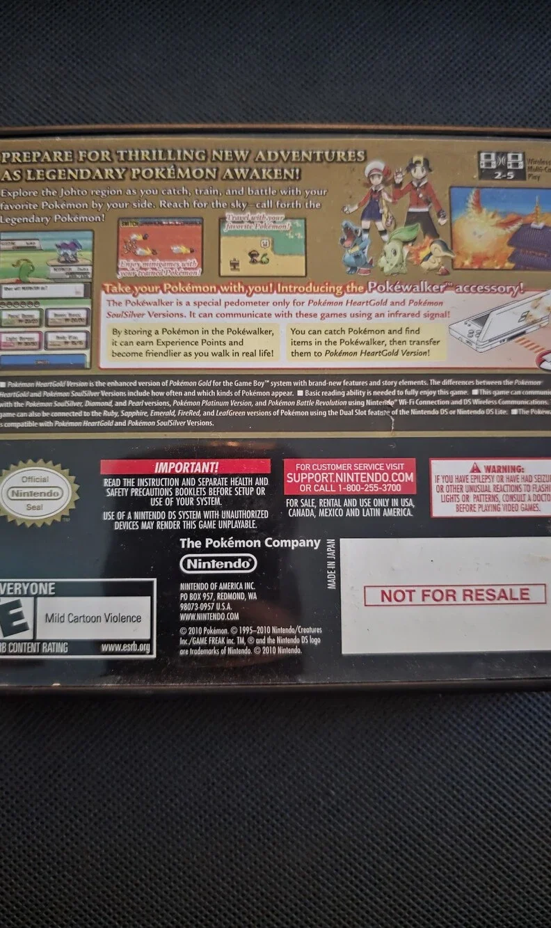 Nintendo case includes
